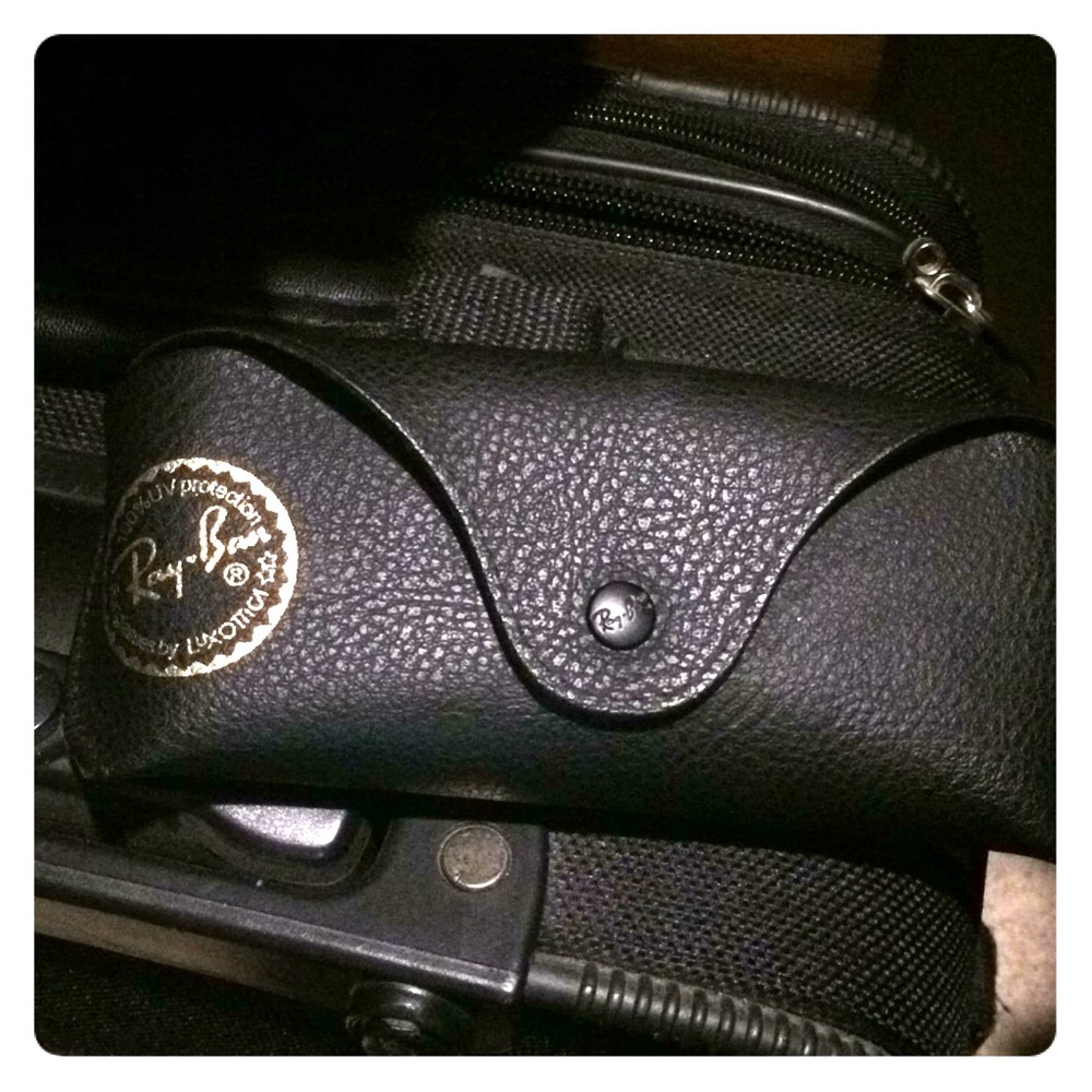 Black original ray ban case